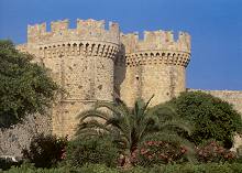 Medieval tower, Rhodes Greece