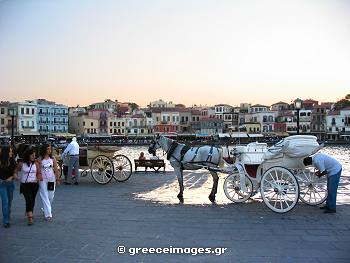 Chania Town Crete Island Greece