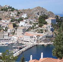 Hydra Harbour Greece