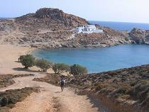 Beach in Greek Island