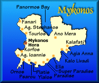 Mykonos Map